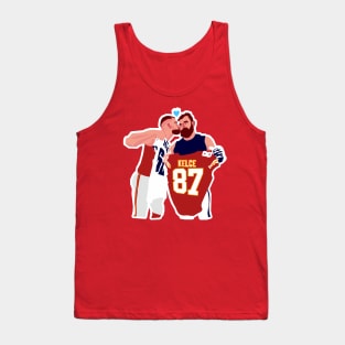 Travis KELCE x Jason KELCE - RED Tank Top